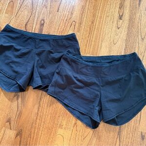Oiselle Black Running Shorts Bundle – Size 6 – 4” Inseam
